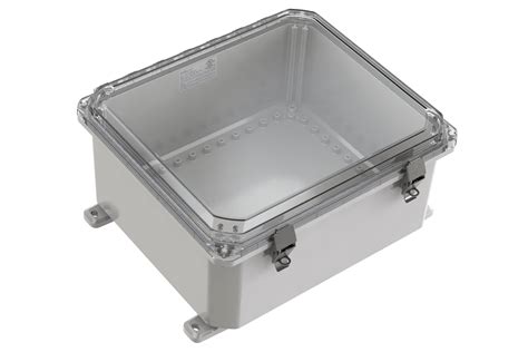 clear outdoor electrical box|polycase clear plastic cover box.